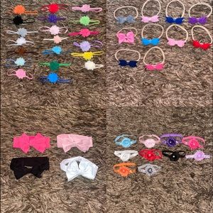Little Girl’s Headbands Lot of 44